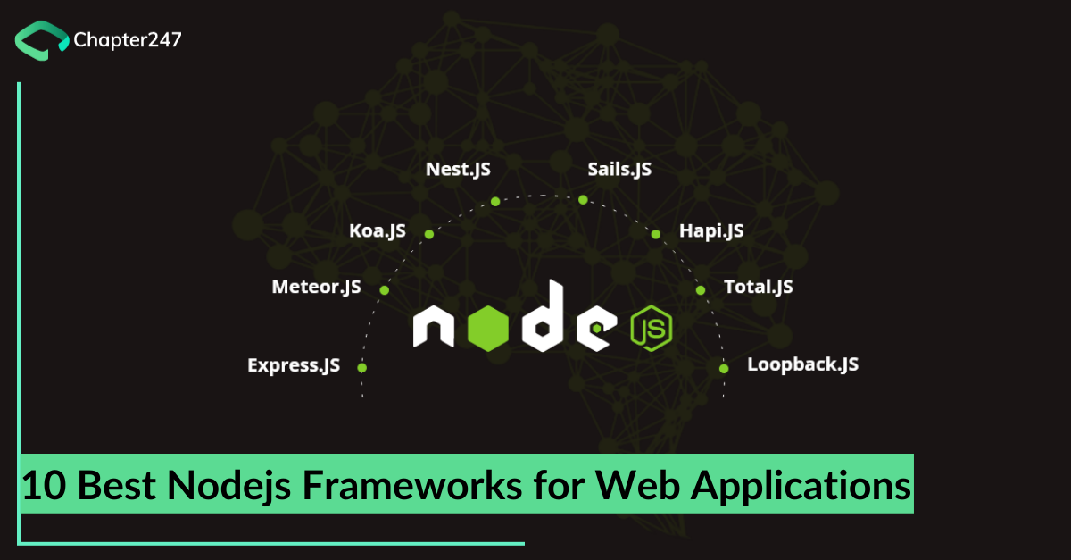 10 Best Nodejs Frameworks for Web Applications