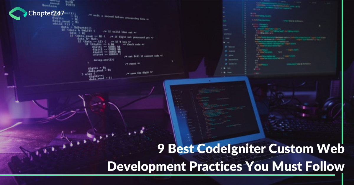 9 Best CodeIgniter Custom Web Development Practices You Must Follow