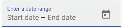 Enter a date-range-end