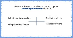 reasons why you should opt for staff augmentation services